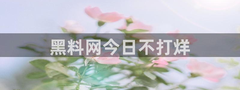 黑料.
